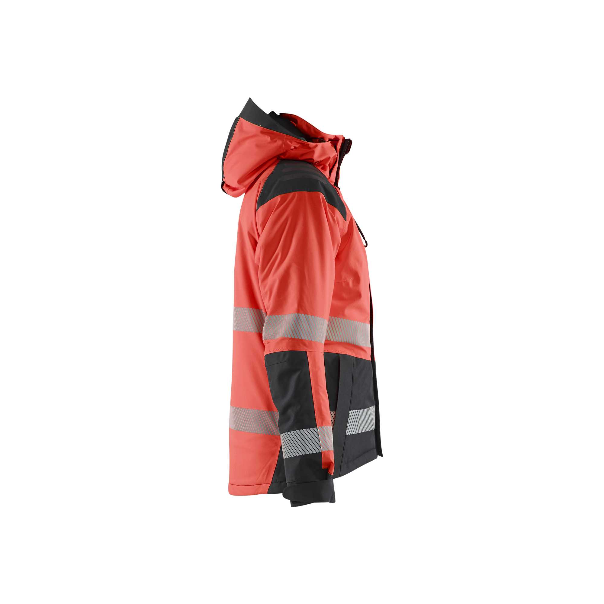 BLAKLADER 44561987 Women’s Hi Vis Winter Jacket Hi Vis Reflective Work Jacket WOMEN - Waterproof